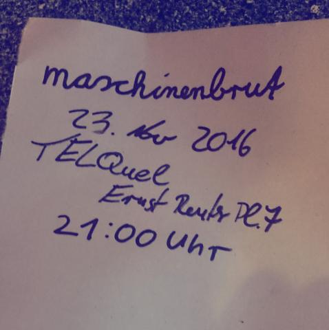 Ear opener im TELquel 24.11.